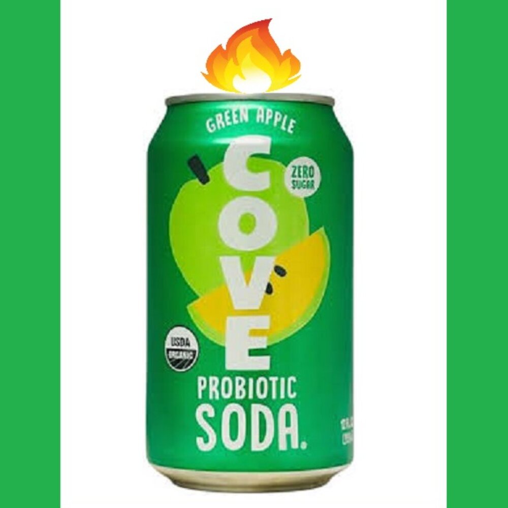 Green Apple Cove Soda Candle 12oz Can Handcrafted in TN Great Gifts